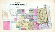 Leavenworth - North, Kansas State Atlas 1887